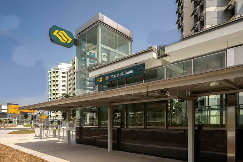 Woodlands South MRT Entrance