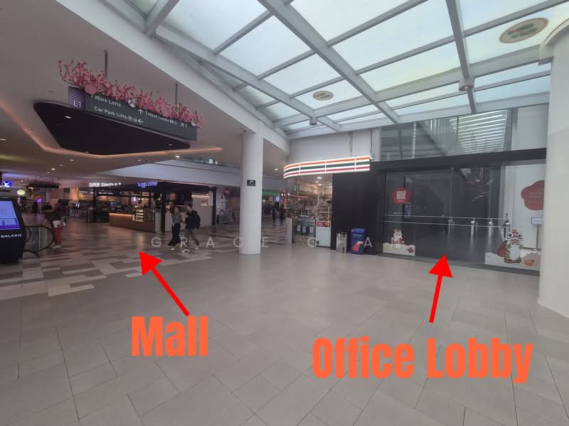 Galaxis, 1 Fusionopolis Place, Buona Vista / West Coast / Clementi New Town, 10,055 sqft, Office For Rent, by Grace Chan, 500069463 - Lobby - CommercialGuru.com.sg