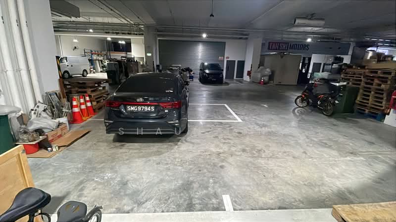 REVV, 1 Corporation Drive, 323 sqft, Factory / Workshop (B2) For Rent, by Shaun Lin, 500069521 - Car Park - CommercialGuru.com.sg