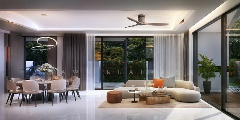 Greenbank Park Semi-Detached House For Sale at S$ 9,500,000 | PropertyGuru Singapore - Living Room