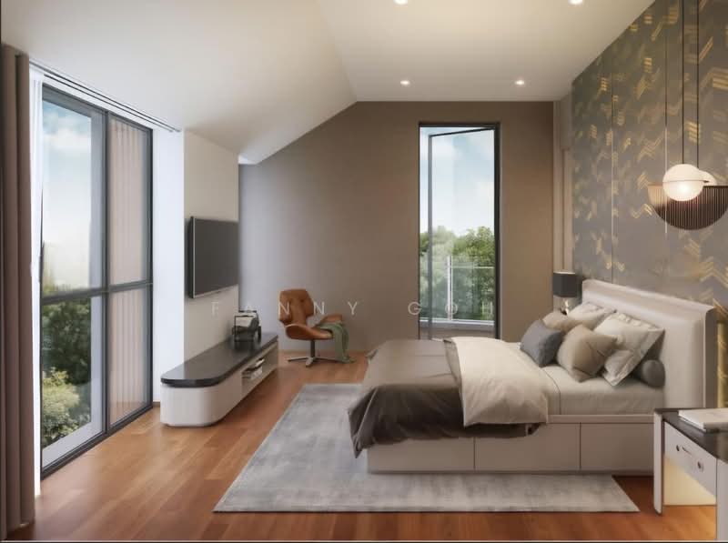 ❤️ $2xxx PSF, Brand New House with Lift & Pool! ❤️ King Albert Park MRT ❤️ Semi-Detached House For Sale at S$ 9,500,000 | PropertyGuru Singapore - Bedroom