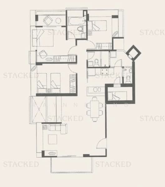 Venezio Apartment For Sale at S$ 2,240,000 | PropertyGuru Singapore