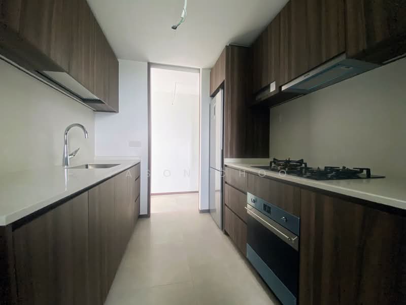 Lentor Modern, 3 Lentor Central, 3 Bedrooms, 1,109 sqft, Condominium For Rent, by Jason Choo, 500069827 - Kitchen - PropertyGuru.com.sg