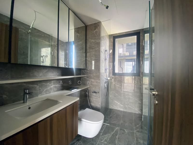 Lentor Modern, 3 Lentor Central, 3 Bedrooms, 1,109 sqft, Condominium For Rent, by Jason Choo, 500069827 - Common Bathroom - PropertyGuru.com.sg