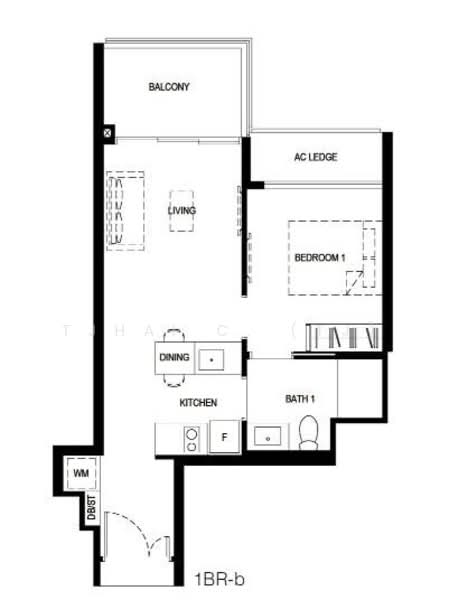 Normanton Park, 49 Normanton Park, 1 Bedroom, 527 sqft, Condominium For Rent, by TJHAI C. (TJ), 500069831 - PropertyGuru.com.sg
