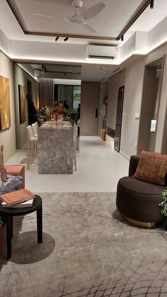 River Modern Condominium For Sale at S$ 1,982,253 | PropertyGuru Singapore - Living Room