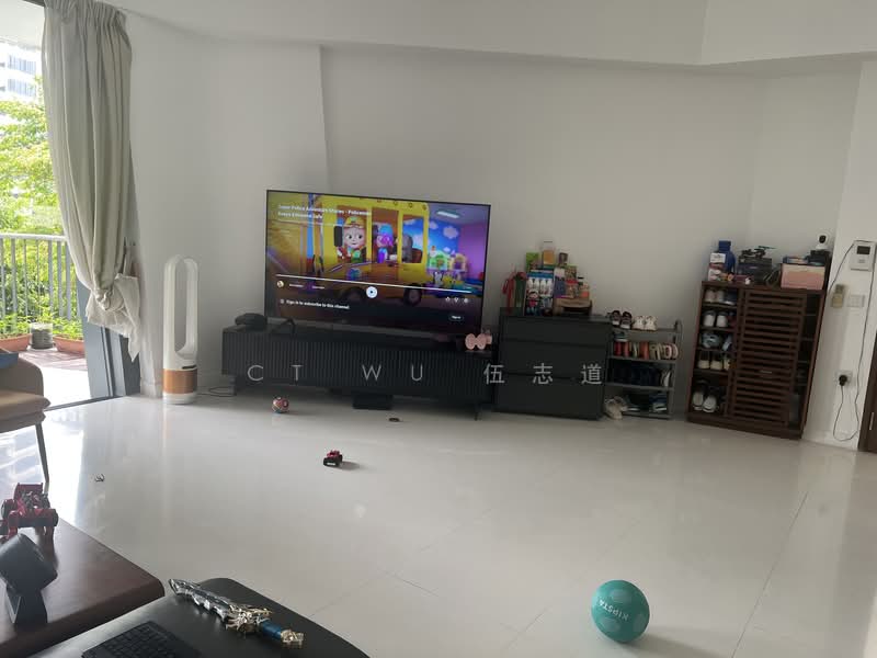 d'Leedon (Former Farrer Court), 13 Leedon Heights, 3 Bedrooms, 1,722 sqft, Condominium For Rent, by CT Wu 伍志道, 500069887 - Living Room - PropertyGuru.com.sg