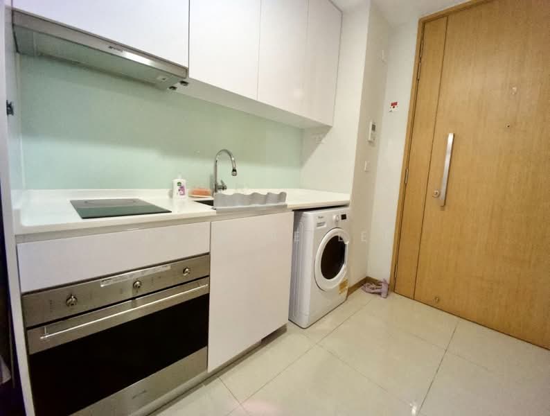 The Trilinq, 28 Jalan Lempeng, 1 Bedroom, 538 sqft, Condominium For Rent, by Jasmine Lee, 500069922 - Kitchen - PropertyGuru.com.sg