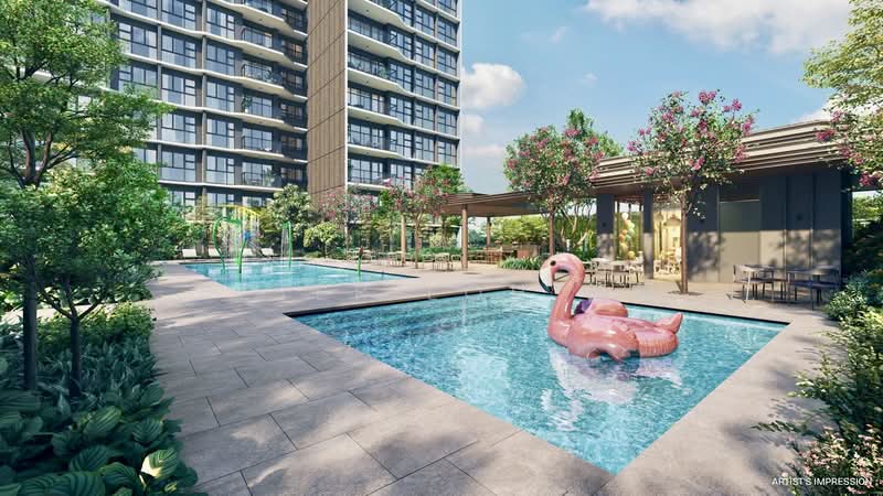 Pinery Residences Condominium For Sale at S$ 2,398,999 | PropertyGuru Singapore - Pool