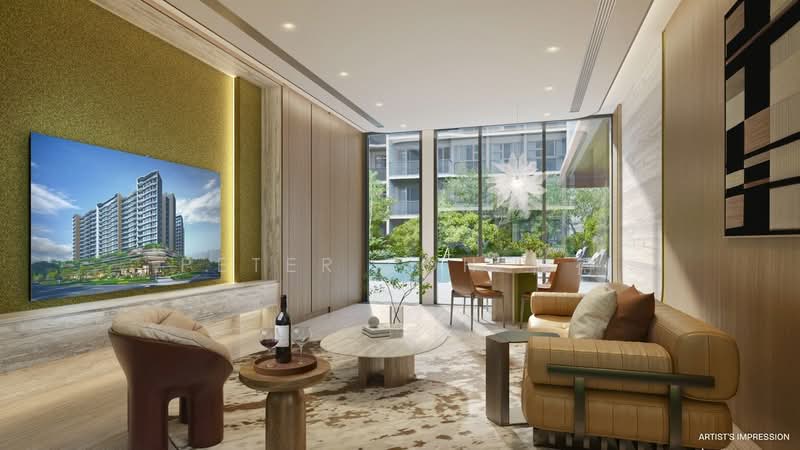 Pinery Residences, Tampines Street 94, 5 Bedrooms, 1,475 sqft, Condominium For Sale, by Peter Loh 彼得, 500069952 - Living Room - PropertyGuru.com.sg