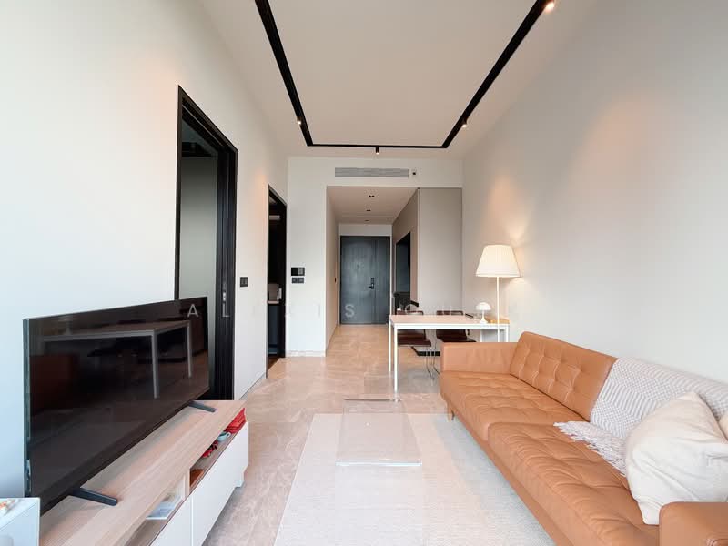 3 Cuscaden, 3 Cuscaden Walk, 1 Bedroom, 452 sqft, Condominium For Sale, by Alexis Quek, 500069979 - Living Room - PropertyGuru.com.sg