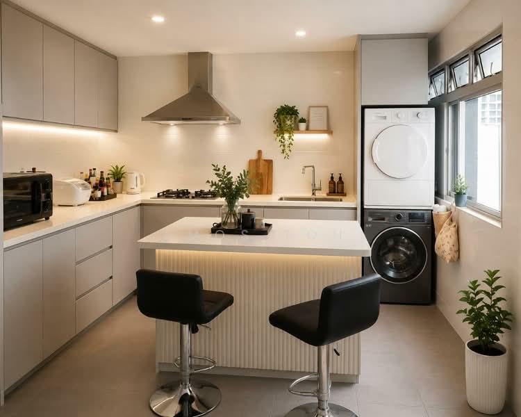 840 Jurong West Street 81, 840 Jurong West Street 81, 3 Bedrooms, 1,335 sqft, HDB Flat For Sale, by Amos Toh, 500069998 - Kitchen - PropertyGuru.com.sg