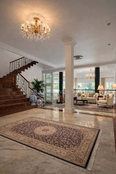 Beautifully Renovated GCB at Old Holland Road, , 6 Bedrooms, 12,000 sqft, Good Class Bungalow For Rent, by Calvin Ting, 500070132 - Living Room - PropertyGuru.com.sg