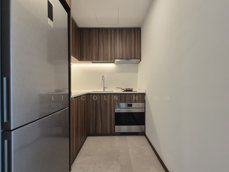Lentor Modern, Lentor Central, 2 Bedrooms, 678 sqft, Condominium For Rent, by Lincoln Heng, 500070174 - Kitchen - PropertyGuru.com.sg