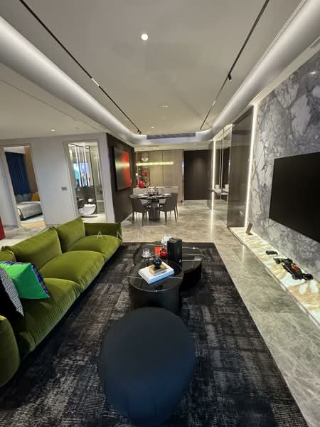 W Residences Marina View - Singapore Condominium For Sale at S$ 3,358,000 | PropertyGuru Singapore - Living Room