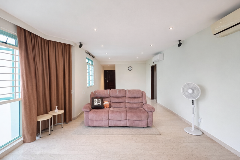 Ballota Park Condo, 150 Mariam Way, 3 Bedrooms, 1,313 sqft, Condominium For Rent, by Rachel Ng, 500070238 - Living Room - PropertyGuru.com.sg