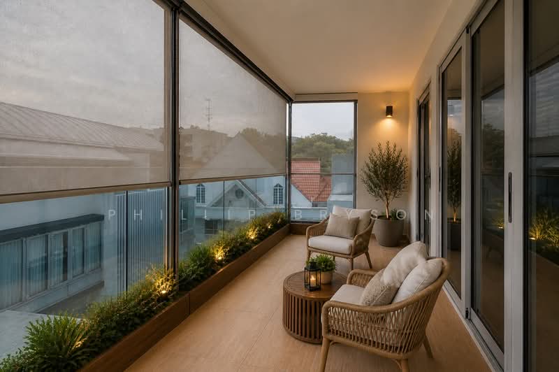 Montclair @ Whitley, , 5 Bedrooms, 4,198 sqft, Cluster House For Sale, by Phillip Bryson, 500070289 - Balcony - PropertyGuru.com.sg