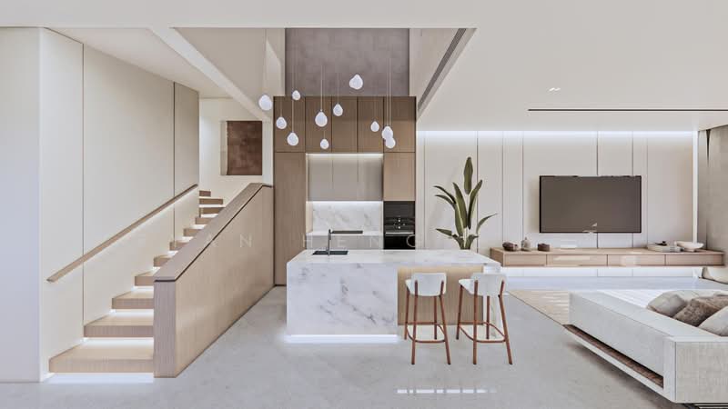 Brand New Luxurious 2.5 Sty Corner Terrace with Basement & Lift | 5,922 sqft Built-Up Corner Terrace For Sale at S$ 7,500,000 | PropertyGuru Singapore - Kitchen