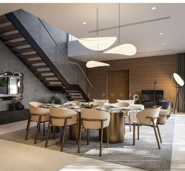 ⚡ WONDR HOMES ⚡ District 15 Developer Launch 4 plot of FH Brand New Semi D Tay Lian Teck Palm Ave Semi-Detached House For Sale at S$ 8,780,000 | PropertyGuru Singapore - Dining Room