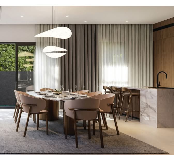 ⚡ WONDR HOMES ⚡ District 15 Developer Launch 4 plot of FH Brand New Semi D Tay Lian Teck Palm Ave Semi-Detached House For Sale at S$ 8,780,000 | PropertyGuru Singapore - Dining Room
