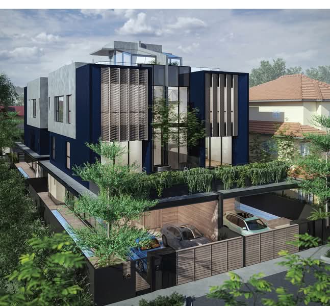 ⚡ WONDR HOMES ⚡ District 15 Developer Launch 4 plot of FH Brand New Semi D Tay Lian Teck Palm Ave Semi-Detached House For Sale at S$ 8,780,000 | PropertyGuru Singapore - Exterior