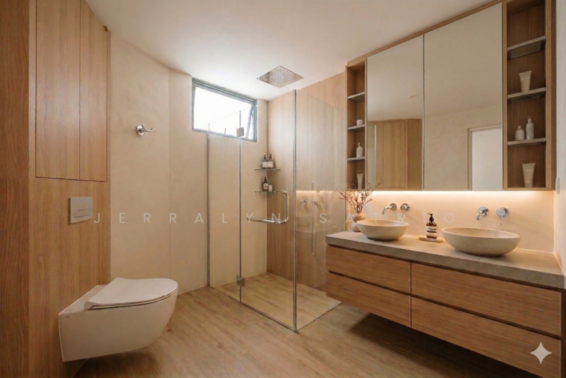 Yew Mei Green Condominium For Sale at S$ 1,399,000 | PropertyGuru Singapore - Rendering - Bathroom