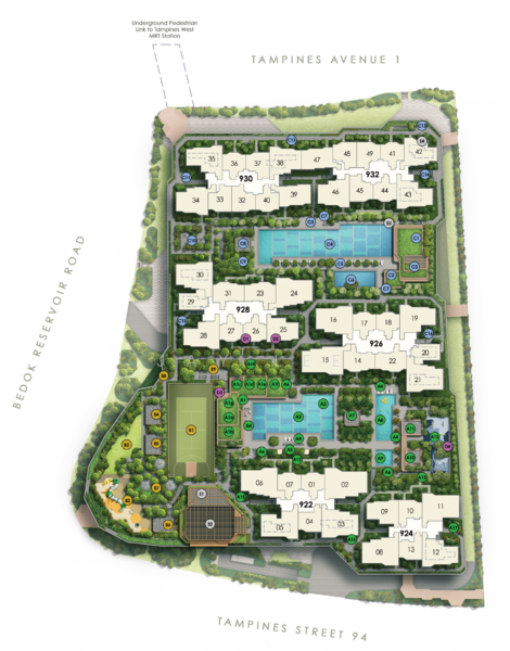 Pinery Residences Condominium For Sale at S$ 1,747,200 | PropertyGuru Singapore - Exterior