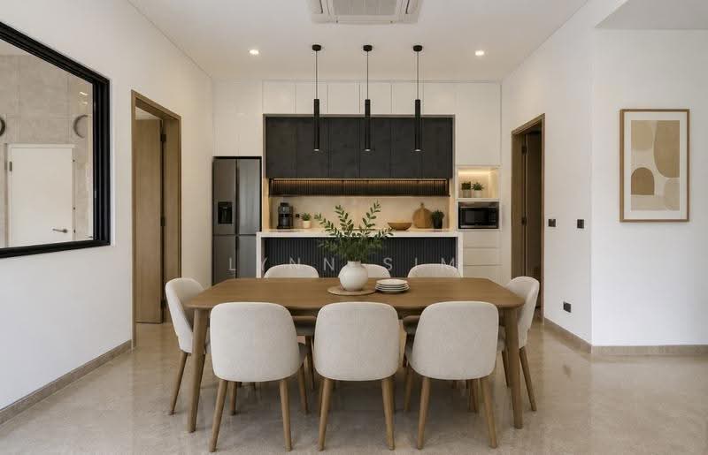 💎SSProperty💎Brand New Corner Semi Detached At Telok Kurau, Telok Kurau Lorong G, East Coast / Marine Parade, 5 Bedrooms, 5,765 sqft, Semi-Detached House For Sale, by Lynn Sim, 500070472 - Dining Room - PropertyGuru.com.sg