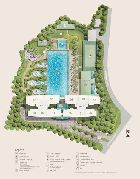 Martin Place Residences, 2 Martin Place, 1 Bedroom, 646 sqft, Condominium For Sale, by J. Fok, 500070566 - Exterior - PropertyGuru.com.sg