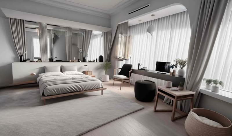 Cheap 2.5 Storey Semi-D @ Serangoon Gardens Golden Walk Estate Semi-Detached House For Sale at S$ 5,888,888 | PropertyGuru Singapore - Bedroom