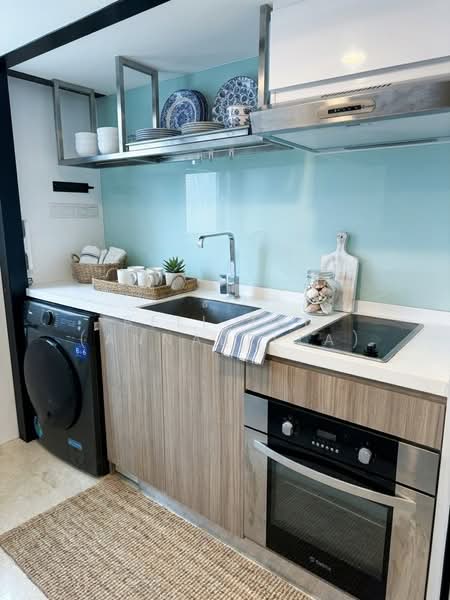 The Greenwich, 9 Seletar Road, 1 Bedroom, 603 sqft, Condominium For Sale, by Bell Tan (Annabella), 500070674 - Kitchen - PropertyGuru.com.sg