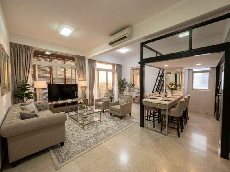 The Greenwich, 9 Seletar Road, 1 Bedroom, 603 sqft, Condominium For Sale, by Bell Tan (Annabella), 500070674 - Living Room - PropertyGuru.com.sg