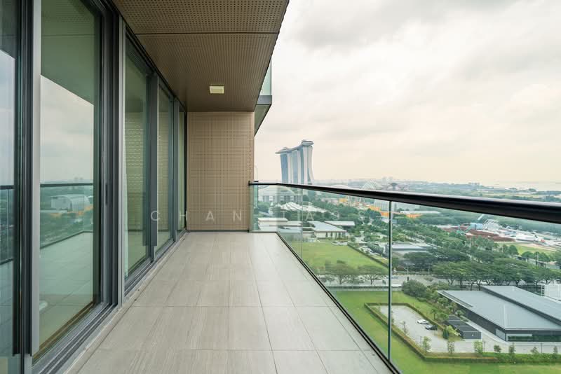 Marina One Residences, 23 Marina Way, 3 Bedrooms, 1,582 sqft, Condominium For Rent, by Chan Tasso, 500070685 - Balcony - PropertyGuru.com.sg