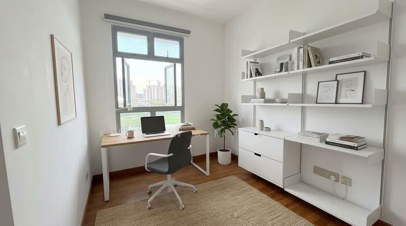 32 Margaret Drive HDB Flat For Sale at S$ 900,000 | PropertyGuru Singapore - Study Room -  Illustration Purposes Only