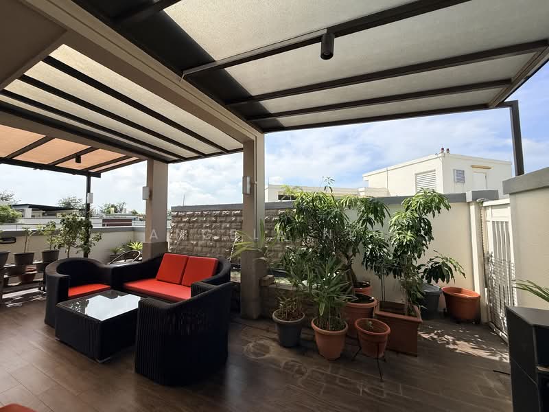 Edelweiss Park Condo Condominium For Sale at S$ 2,680,000 | PropertyGuru Singapore - Sheltered Roof Terrace 