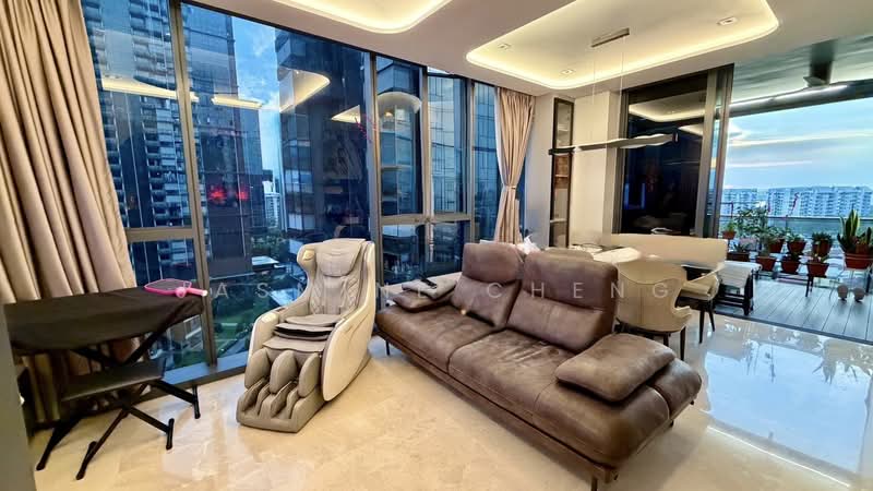 Parc Clematis Condominium For Sale at S$ 3,950,000 | PropertyGuru Singapore - Living Room