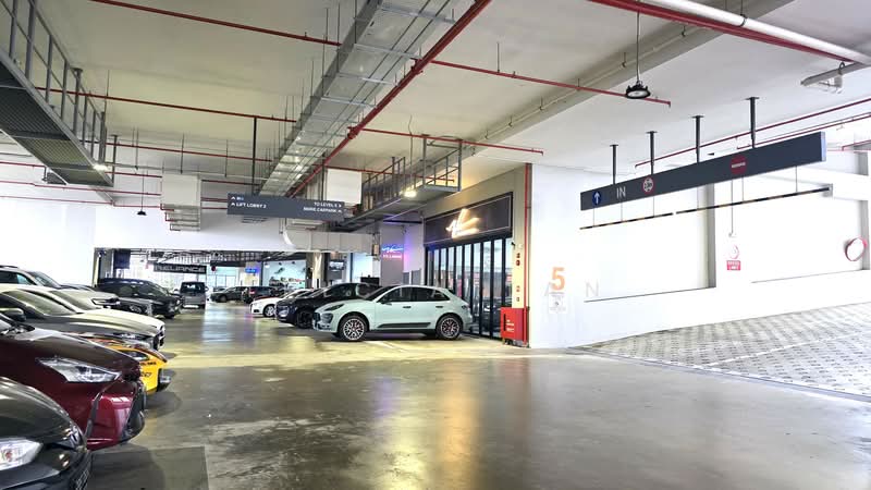 OneKA @ Macpherson, 1 Kampong Ampat, 1,614 sqft, Light Industrial (B1) For Sale, by Tricia Tan, 500070808 - Car Park - CommercialGuru.com.sg