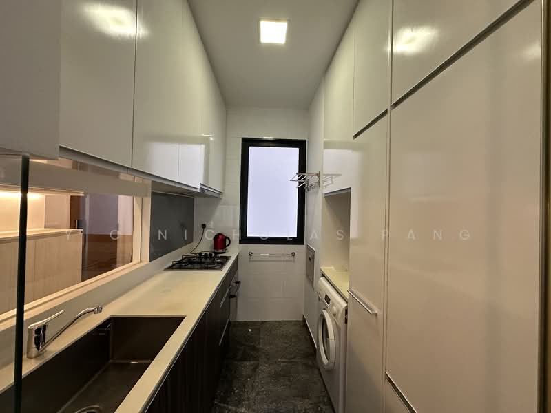 Eco Sanctuary, 65 Chestnut Avenue, 3 Bedrooms, 990 sqft, Condominium For Rent, by Y C Nicholas Pang, 500070834 - Kitchen - PropertyGuru.com.sg