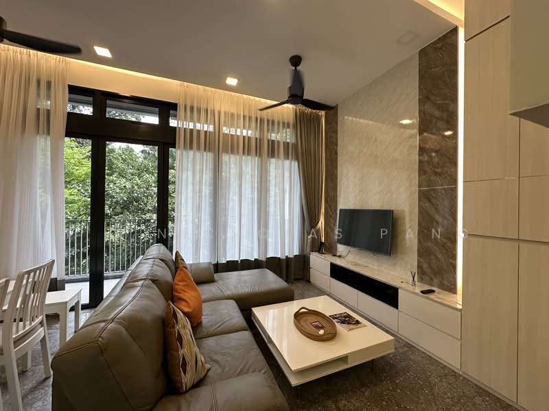 Eco Sanctuary, 65 Chestnut Avenue, 3 Bedrooms, 990 sqft, Condominium For Rent, by Y C Nicholas Pang, 500070834 - Living Room - PropertyGuru.com.sg