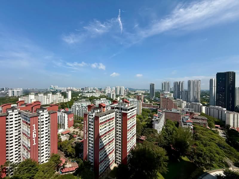 Stirling Residences, 25 Stirling Road, 2 Bedrooms, 657 sqft, Condominium For Rent, by Ben Lau, 500070910 - View from Balcony - PropertyGuru.com.sg
