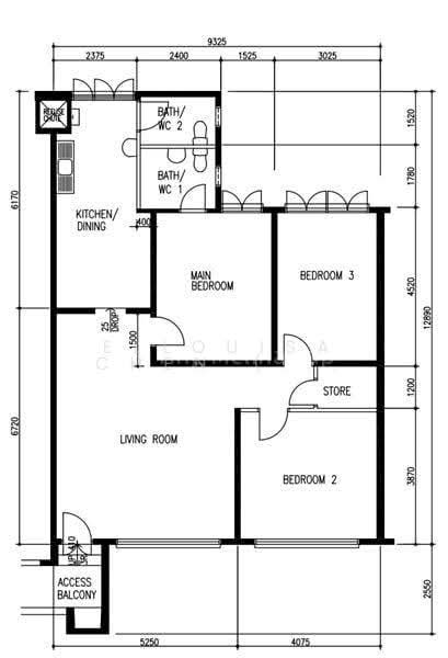 Bukit Panjang | Petir | Cashew HDB Flat, , 3 Bedrooms, 1,109 sqft, HDB Flat For Sale, by Ellouisa Chen (Elle Chen), 500071010 - PropertyGuru.com.sg