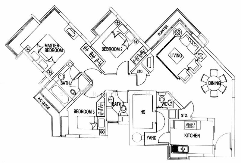 For Rent Tanamera Crest