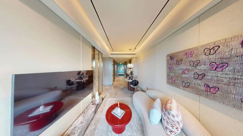 W Residences Marina View - Singapore Condominium For Sale at S$ 2,200,000 | PropertyGuru Singapore - Living Room