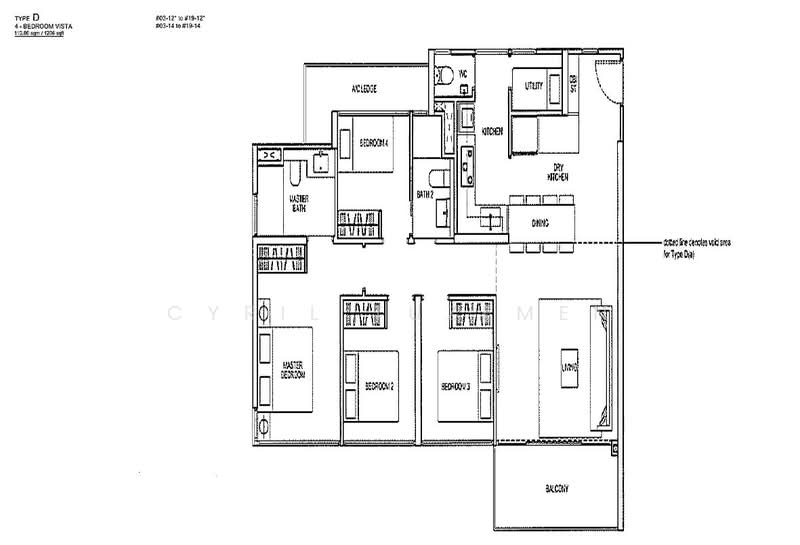 RiverTrees Residences, 25 Fernvale Close, 4 Bedrooms, 1,206 sqft, Condominium For Sale, by Cyril Tuzemen, 500071367 - PropertyGuru.com.sg