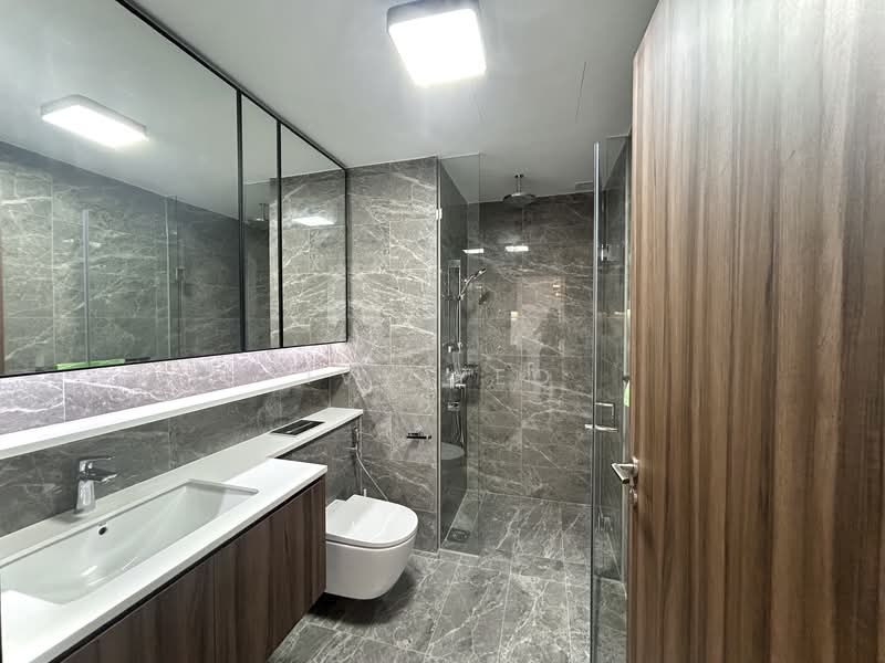 Lentor Modern, Lentor Central, 1 Bedroom, 527 sqft, Condominium For Rent, by Ivy Yeo, 500071377 - Bathroom - PropertyGuru.com.sg