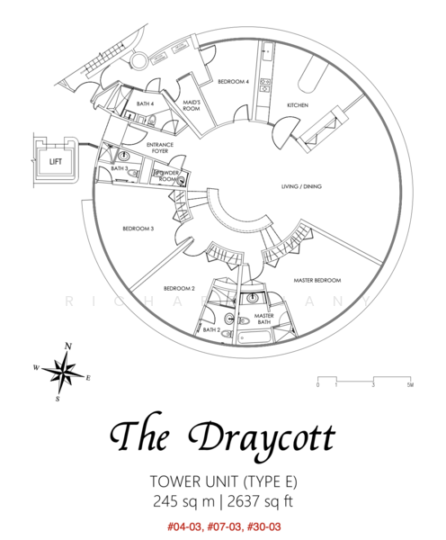 The Draycott Condominium For Sale at S$ 5,655,000 | PropertyGuru Singapore