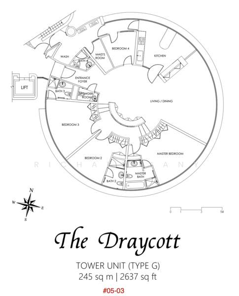 The Draycott Condominium For Sale at S$ 5,655,000 | PropertyGuru Singapore