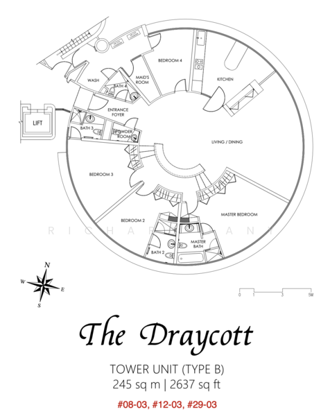 The Draycott Condominium For Sale at S$ 5,655,000 | PropertyGuru Singapore