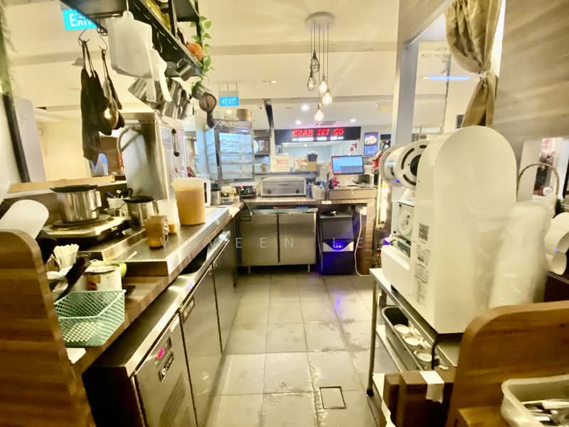 CAFE FOR TAKEOVER near Clarke Quay and Chinatown, EU TONG SEN STREET, 517 sqft, Food & Beverage For Rent, by Viveen Leo, 500071502 - Kitchen - CommercialGuru.com.sg