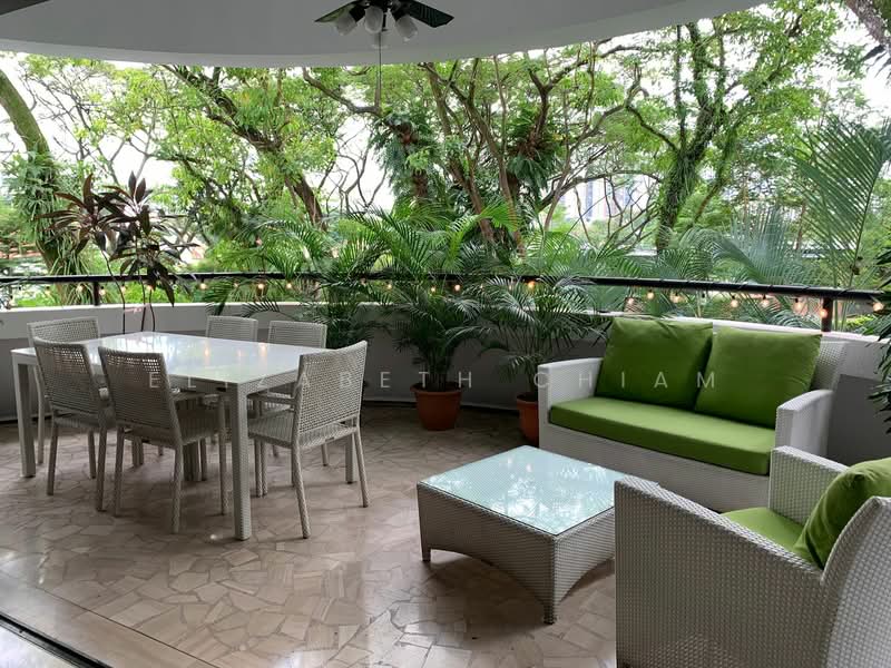 Regency Park, 3 Nathan Road, 3 Bedrooms, 2,260 sqft, Condominium For Rent, by Elizabeth Chiam, 500071627 - Balcony - PropertyGuru.com.sg